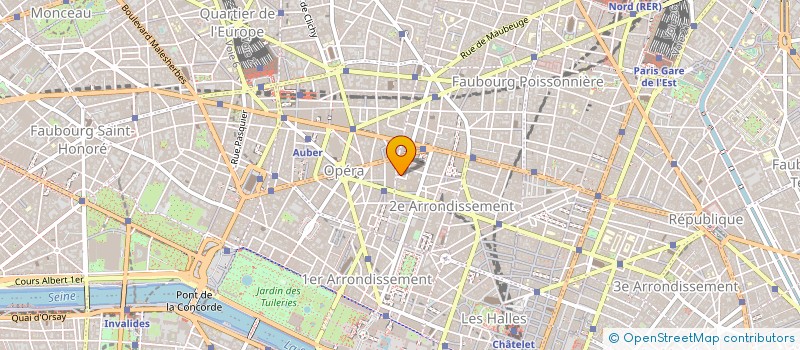 localisation de l'entreprise ONE WAY à PARIS
