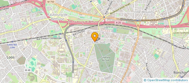 localisation de l'entreprise ONE WAY PL à LILLE