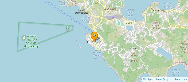 localisation de l'entreprise ONE WAY TICKET à SAINT BARTHELEMY
