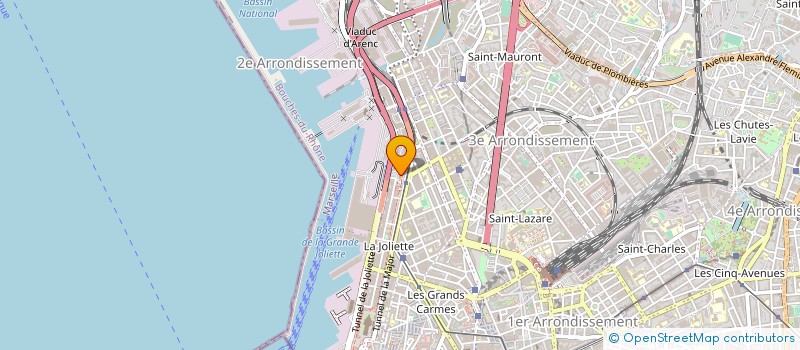 localisation de l'entreprise ONE XPERIENCE à MARSEILLE