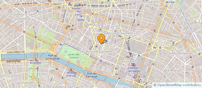 localisation de l'entreprise ONE YOGA COLLAB à PARIS