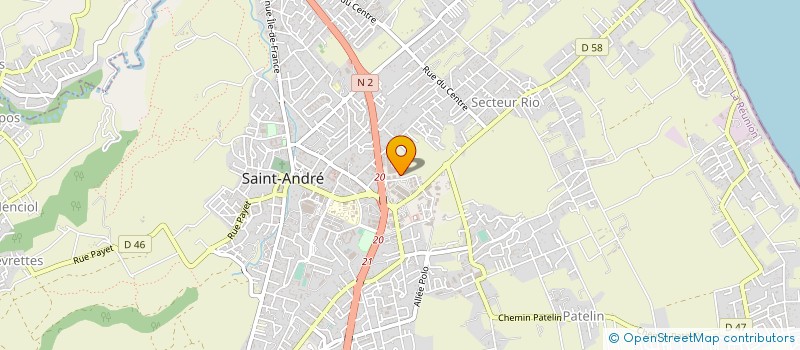localisation de l'entreprise ONE ZONE à SAINT-ANDRE