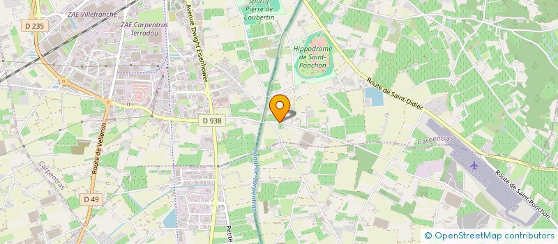 localisation de l'entreprise ONE1  CARPENTRAS