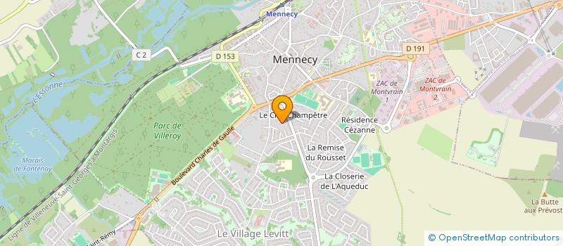 localisation de l'entreprise ONEA à MENNECY