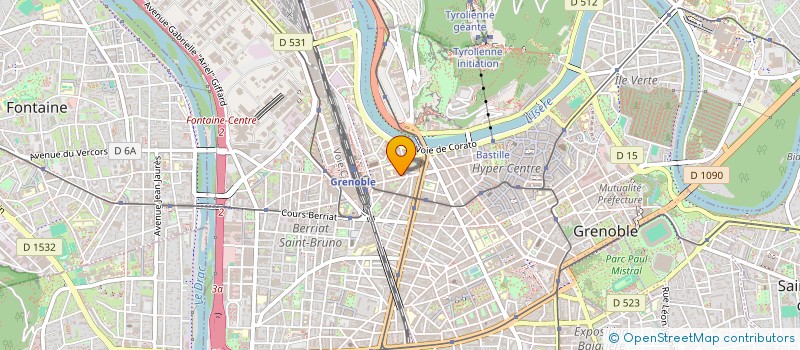 localisation de l'entreprise ONEANGSTROM à GRENOBLE