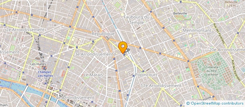 localisation de l'entreprise ONEATELIER  PARIS