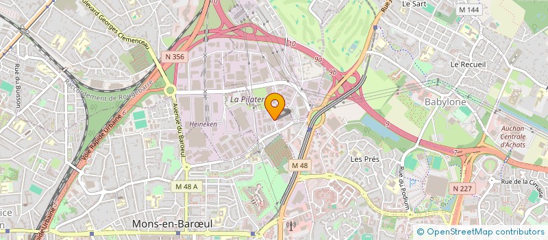 localisation de l'entreprise ONEBLOCK à VILLENEUVE D ASCQ