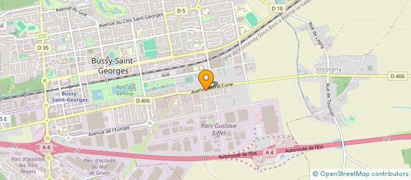 localisation de l'entreprise ONEBREACH  BUSSY-SAINT-GEORGES