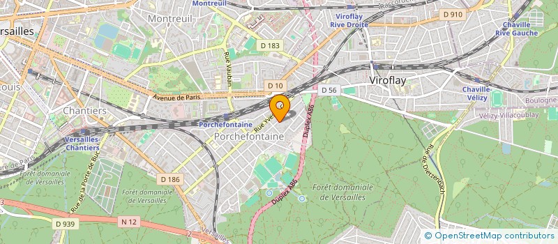 localisation de l'entreprise ONEBRIDGE PARTNERS à VERSAILLES