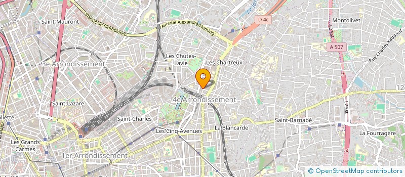 localisation de l'entreprise ONECLICMOBILE à MARSEILLE