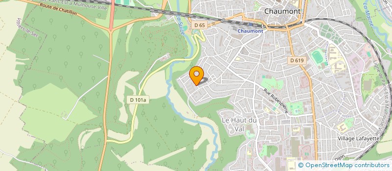 localisation de l'entreprise ONEEDUC à CHAUMONT