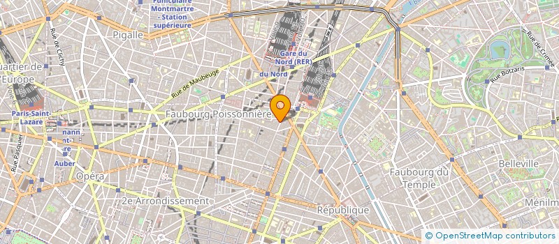 localisation de l'entreprise ONEFOX CORPORATE  PARIS