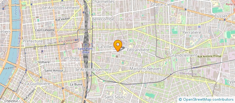 localisation de l'entreprise ONEI INTERACTIVE  LYON