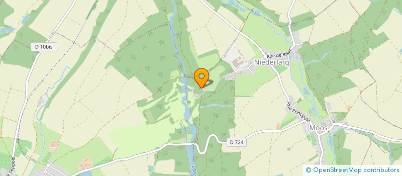 localisation de l'entreprise ONEIDA LUXURY HOTEL  MOOSLARGUE