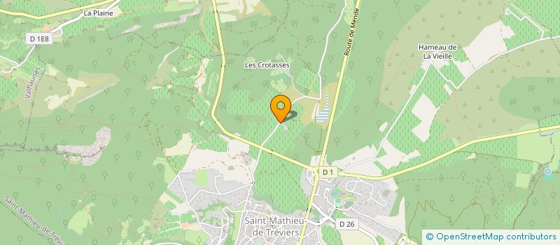 localisation de l'entreprise ONEILL LANDREVILLE  SAINT-MATHIEU-DE-TREVIERS