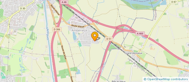 localisation de l'entreprise ONEKARS  AMBERIEUX