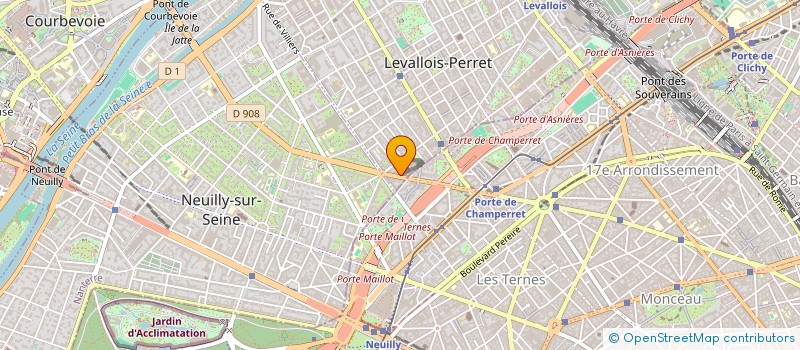 localisation de l'entreprise ONELAIV  LEVALLOIS-PERRET