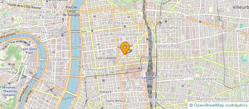 localisation de l'entreprise ONELAW  LYON