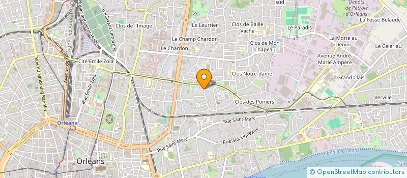 localisation de l'entreprise ONELOCRS45 à ORLEANS