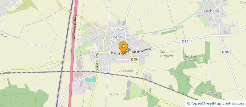 localisation de l'entreprise ONELOG  REMY