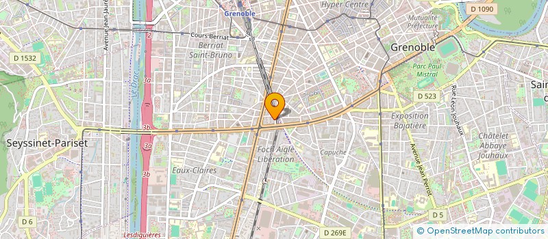 localisation de l'entreprise ONENESS SOUNDS AND CO à GRENOBLE