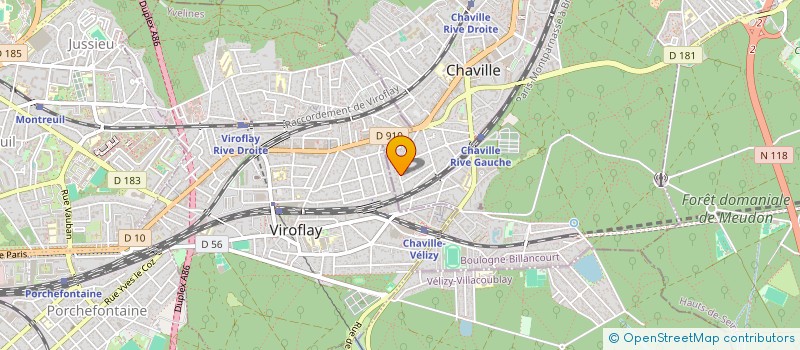 localisation de l'entreprise ONEOME à CHAVILLE