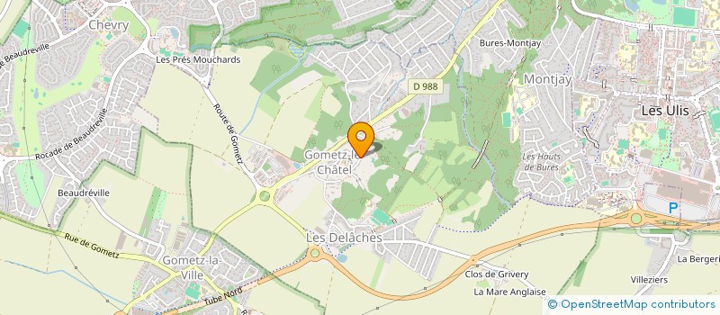localisation de l'entreprise ONEONE ESPORT à GOMETZ-LE-CHATEL