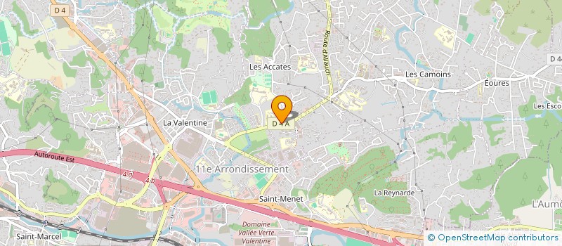 localisation de l'entreprise ONEOPREF à MARSEILLE