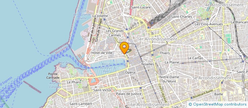 localisation de l'entreprise ONEOREP à MARSEILLE