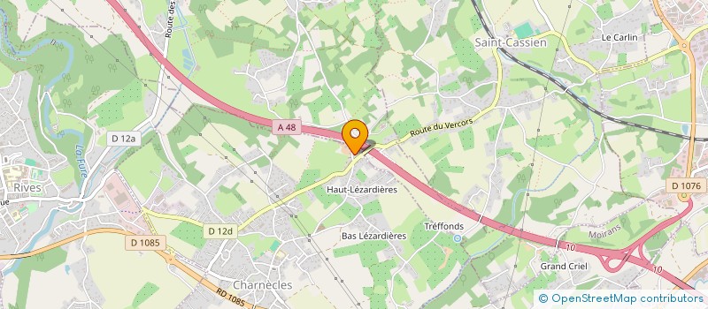 localisation de l'entreprise ONEROM  IZEAUX