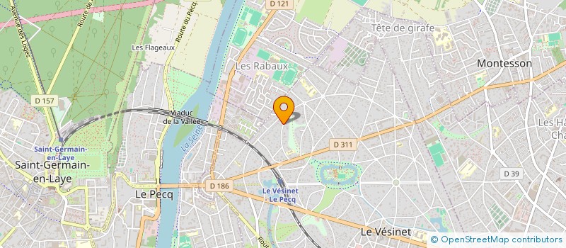 localisation de l'entreprise ONESAFIED  LE VESINET