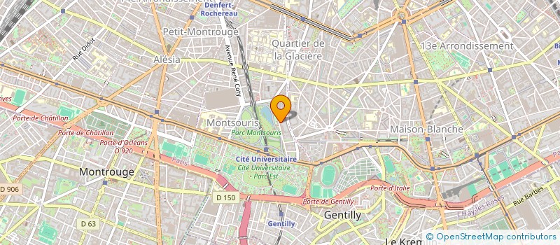 localisation de l'entreprise ONESELF  PARIS