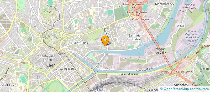 localisation de l'entreprise ONESIME à CAEN