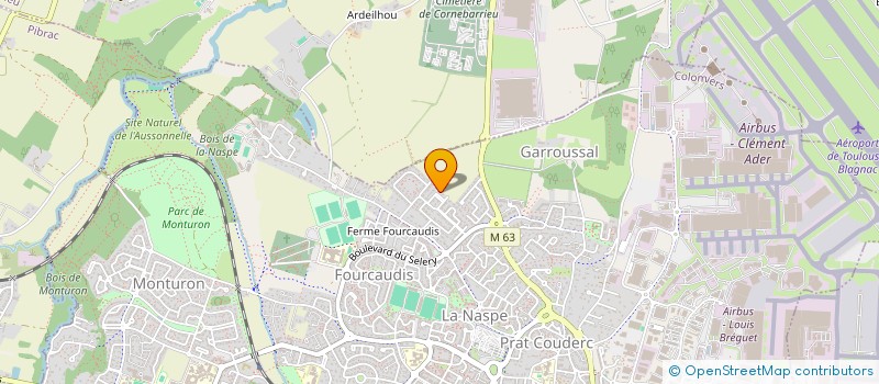 localisation de l'entreprise ONESIME à COLOMIERS