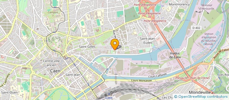 localisation de l'entreprise ONESIME PATRIMOINE à CAEN