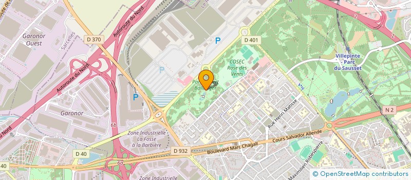 localisation de l'entreprise ONESLOCATION à AULNAY-SOUS-BOIS