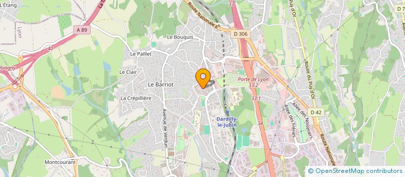 localisation de l'entreprise ONESOFT CONSULTING  DARDILLY