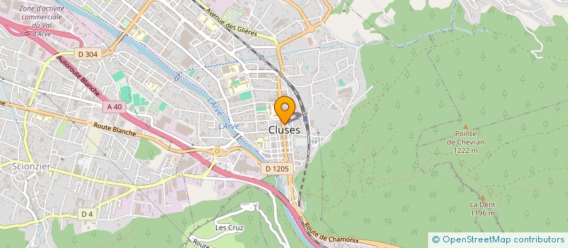 localisation de l'entreprise ONESOLUTIONHOME à CLUSES