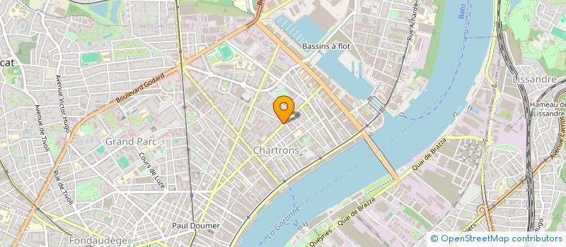 localisation de l'entreprise ONESSYS à BORDEAUX