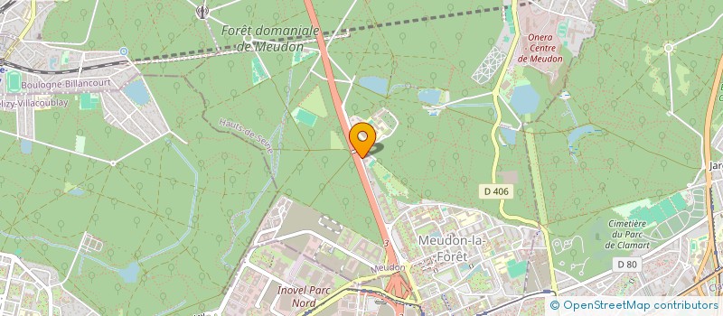 localisation de l'entreprise ONESTAR  MEUDON