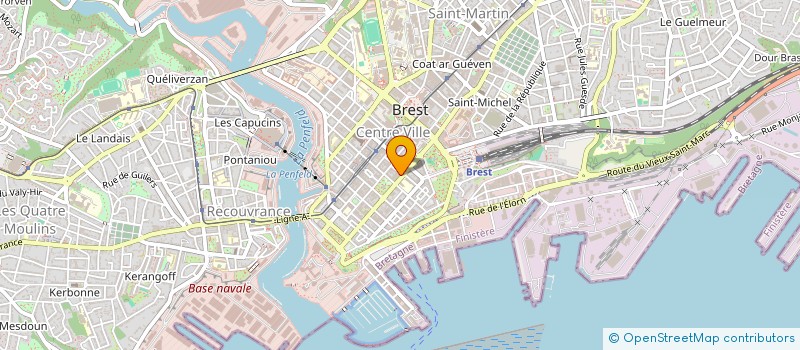 localisation de l'entreprise ONESTIZ à BREST