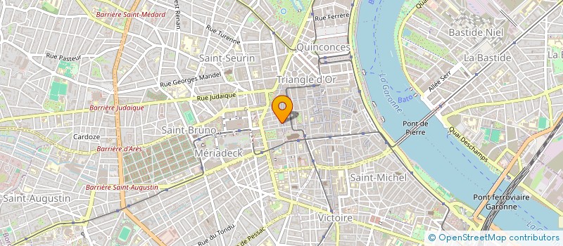 localisation de l'entreprise ONET  BORDEAUX