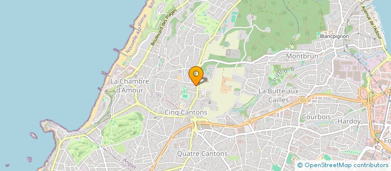 localisation de l'entreprise ONETURN  ANGLET