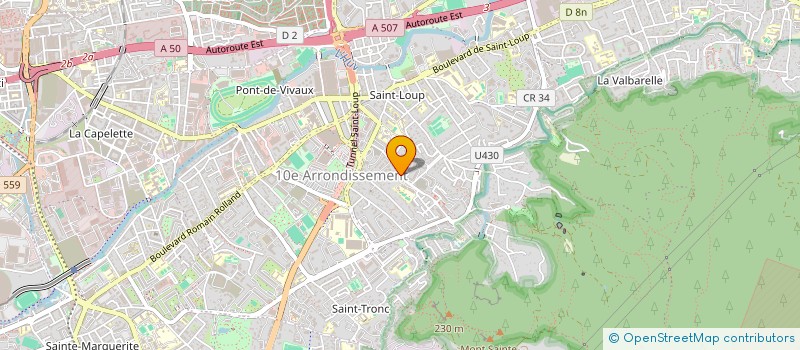 localisation de l'entreprise ONEVTC à MARSEILLE