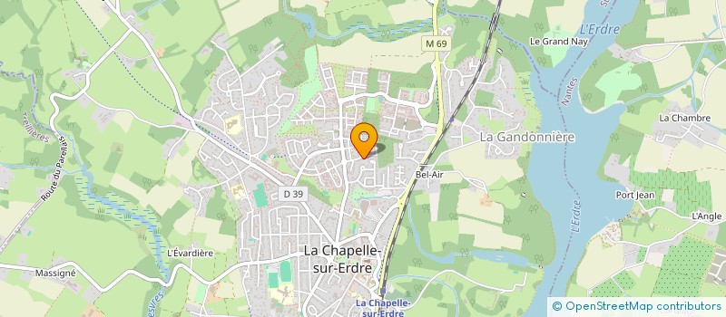 localisation de l'entreprise ONEXT  LA CHAPELLE-SUR-ERDRE