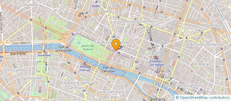 localisation de l'entreprise ONFOC FEDERATION NATIONALE à PARIS