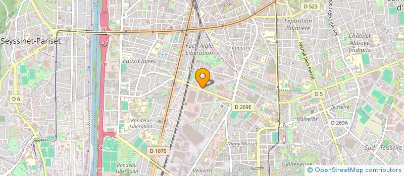 localisation de l'entreprise ONFPS IMMO  GRENOBLE