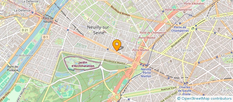 localisation de l'entreprise ONG 4SUN à NEUILLY-SUR-SEINE