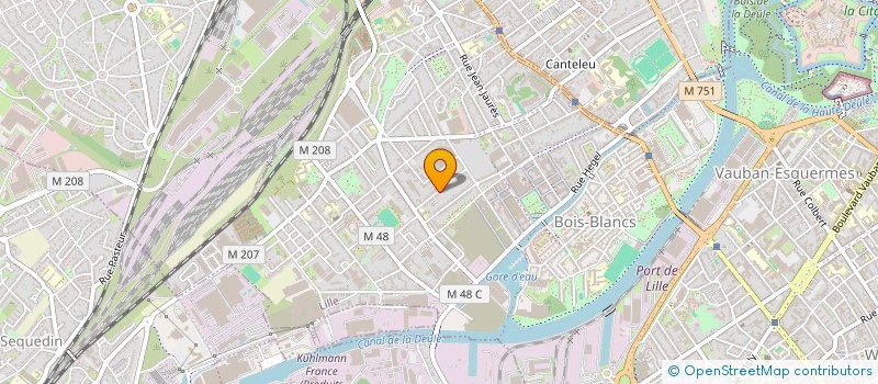 localisation de l'entreprise ONG AFRIQUE ESPOIR à LILLE
