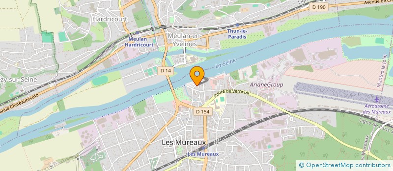 localisation de l'entreprise ONG COCON D'AMOUR à LES MUREAUX
